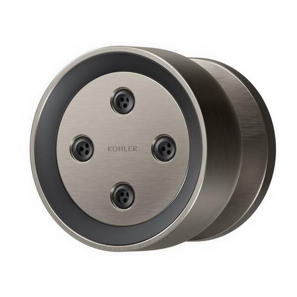KOHLER Statement 2.75 in. 4-Sprayer Body Jet in Vibrant Brushed Nickel