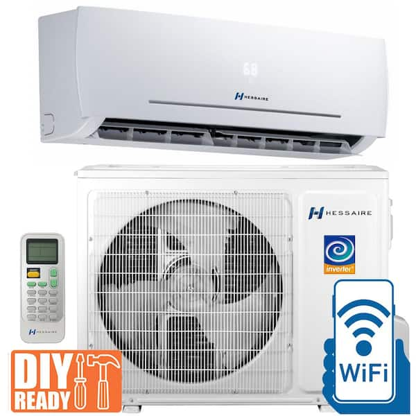 Ductless air conditioner and hot sale heater