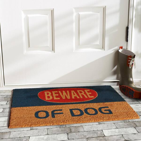 Novelty Doormat Heavy Duty Nonslip Entrance Rug Printed Floor Mat Indoor/Outdoor 