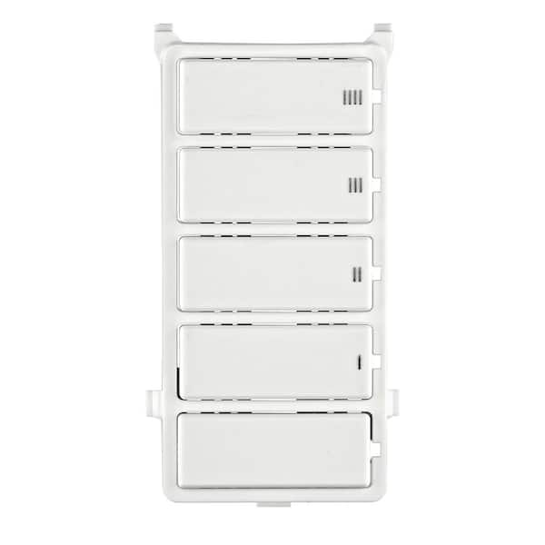 SS13A Slimline Switch Decorator White –