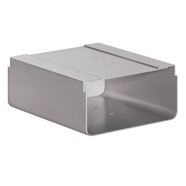 Salsbury Industries Newspaper Holder for Roadside Mailbox and Mail Chest, Silver