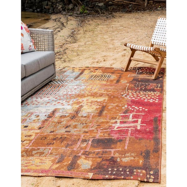 Outdoor Pine Multi 10' 0 x 12' 0 Area Rug
