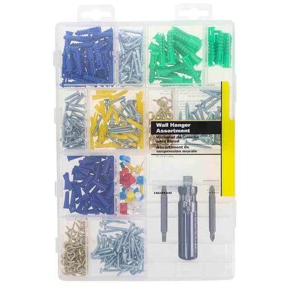Wall Hanger Assorted Kit (408-Pack)