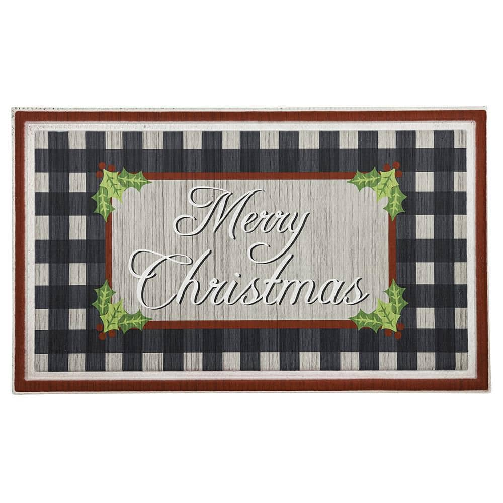 Home Accents Holiday Holiday Tradition Supreme Entry 18 in. x 30 in ...