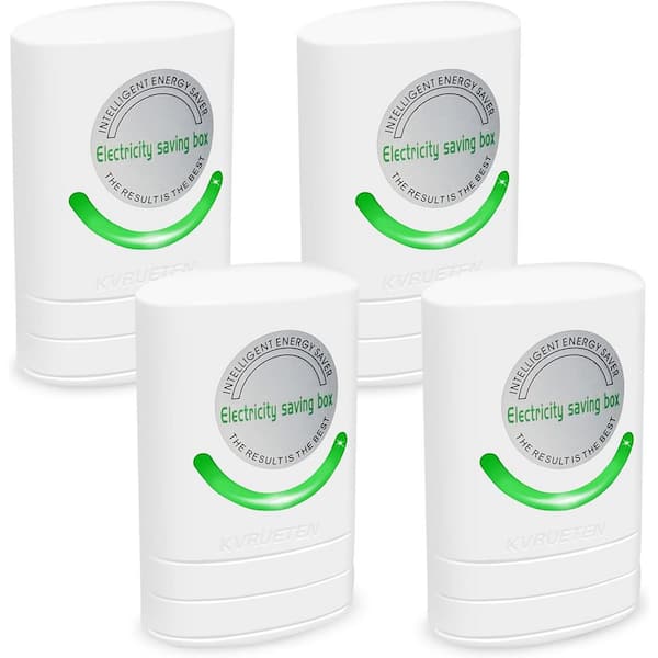 Energy Electricity Efficiency Saving Device, US Plug 90 Volt-250 Volt 30KW (4-Pack)