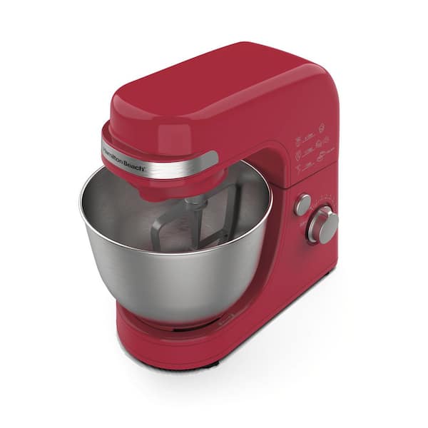 Hamilton Beach outlet Classic Hand and Stand Mixer Red, 4 Quart