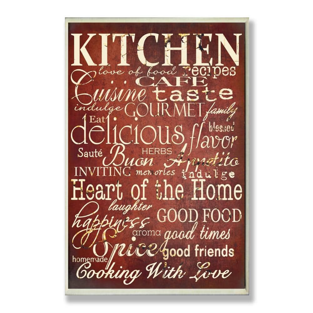 Lets Spice It Up Wood Sign - Kitchen Decor - 12x12 Inches