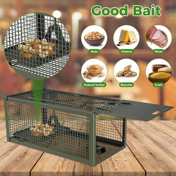 STOPEST Live Catch Mouse Trap - Easy To Use, Indoor/Outdoor, For Mice & Chipmunks