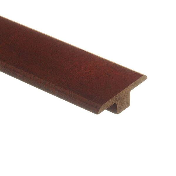 Zamma Santos Mahogany 3/8 in. Thick x 1-3/4 in. W x 80 in. L Hardwood Trim T-Molding