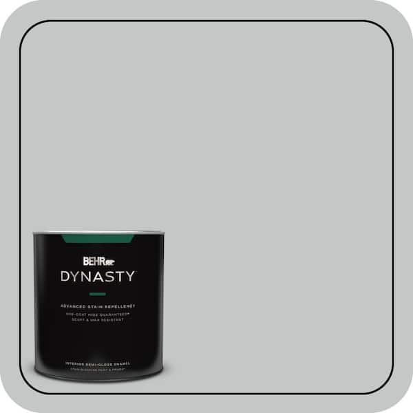 BEHR DYNASTY 1 qt. #N450-2 Zero Gravity Semi-Gloss Enamel Interior Stain-Blocking Paint & Primer