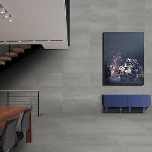 Uptown Hamilton 24.02 in. x 24.02 in. Matte Porcelain Stone Look Floor and Wall Tile (11.625 sq. ft./Case)
