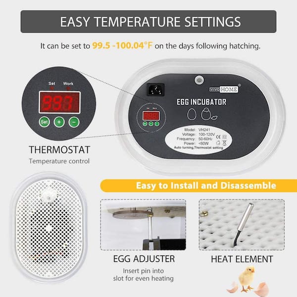 Egg Controller Incubator, Incubator Thermostat