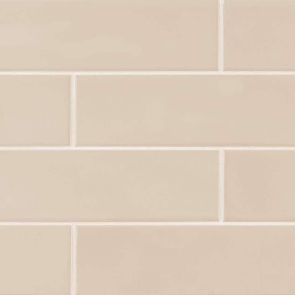 Gloss Beige 2.5 in. x 10 in. Ceramic Wall Tile (13.89 sq. ft. /Case) price history on PriceWatchPro
