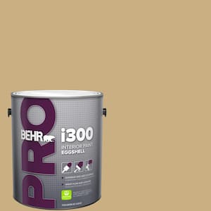 BEHR PREMIUM PLUS 8 oz. #N220-7 Cavalry Brown Satin Enamel  Interior/Exterior Paint & Primer Color Sample B370316 - The Home Depot