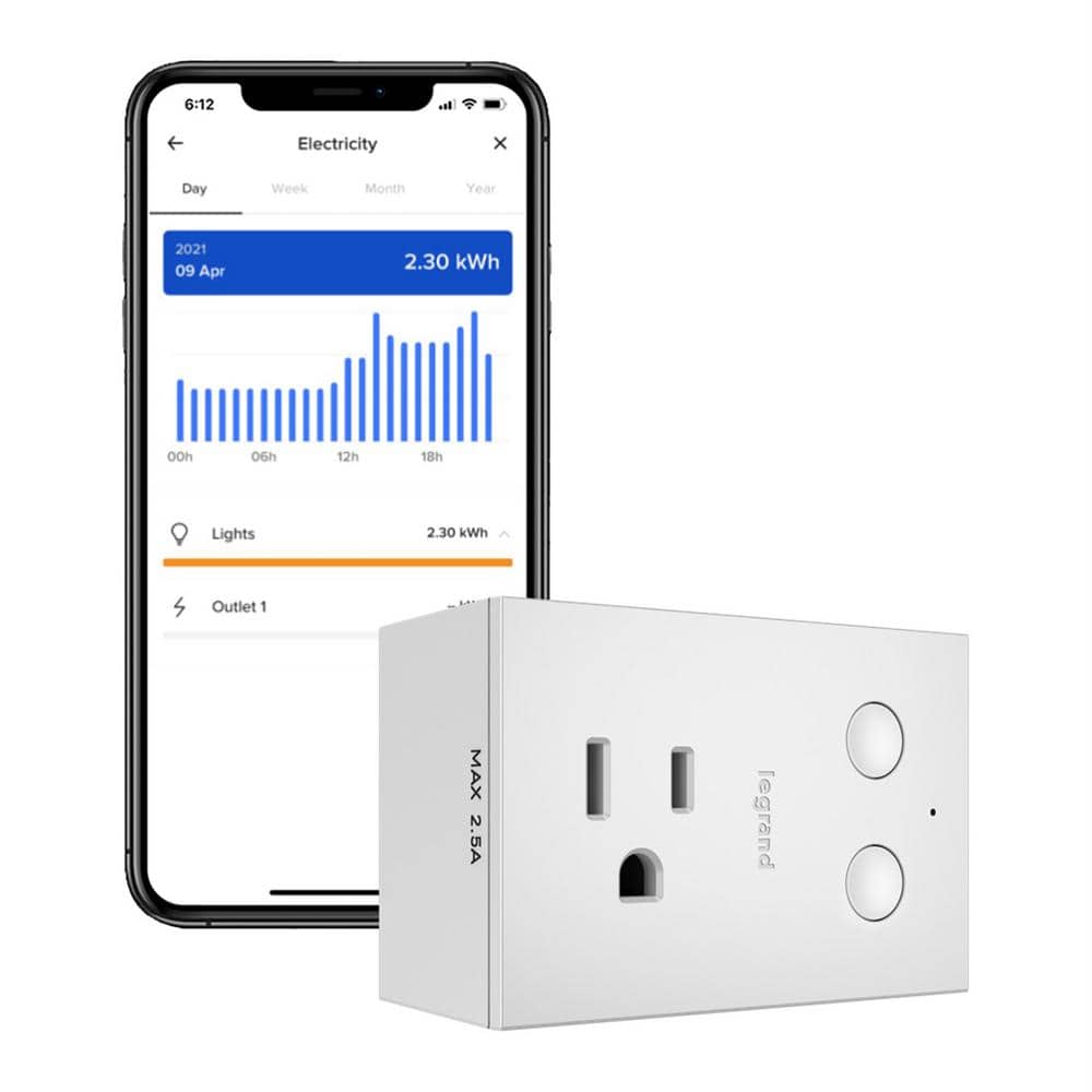 Smart Plug-In Tru-Universal Dimmer with Netatmo, White price history on PriceWatchPro