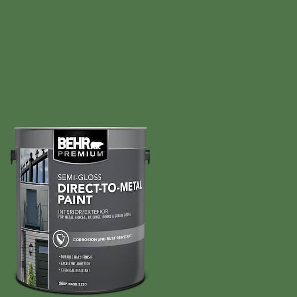 1 gal. #MQ4-49 Emerald Forest Semi-Gloss Direct to Metal Interior/Exterior Paint