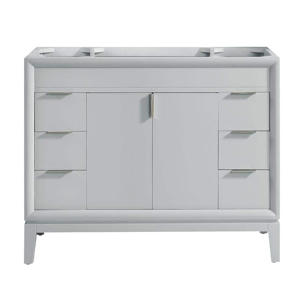 Avanity Emma 42 in. W x 21.5 in. D x 34 in. H Bath Vanity in Dove Gray