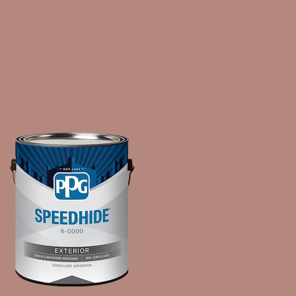 SPEEDHIDE 1 gal. PPG1061-5 Cappucino Bombe Semi-Gloss Exterior Paint