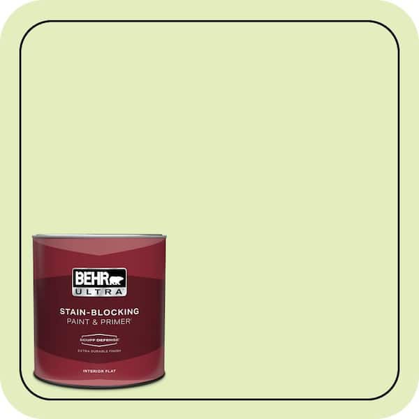 BEHR ULTRA 1 qt. #420A-2 Spirit Whisper Extra Durable Flat Interior Paint & Primer