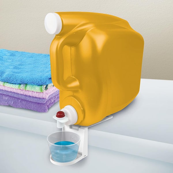 Smart Design Laundry Detergent Sud Station - White