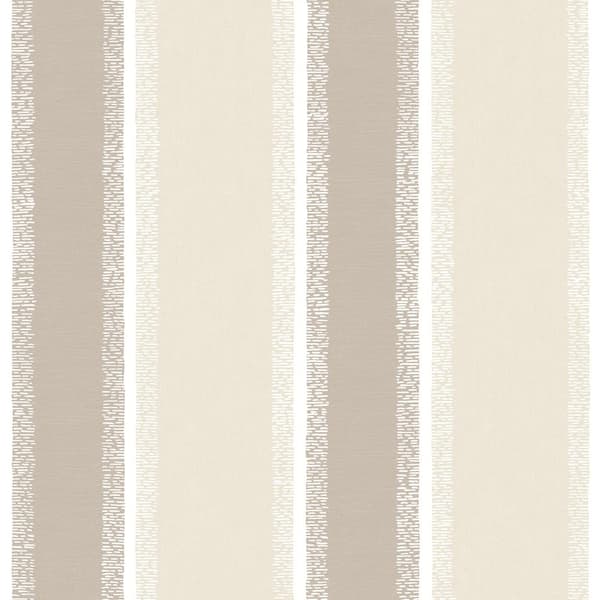 Fine Decor Beige Stripe Wallpaper Sample