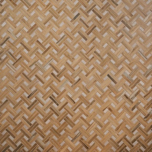 Everlasting Herringbone Birch 10.03 in. x 13.18 in. Matte Wood Look Porcelain Mosaic Tile (0.97 sq. ft./Each)