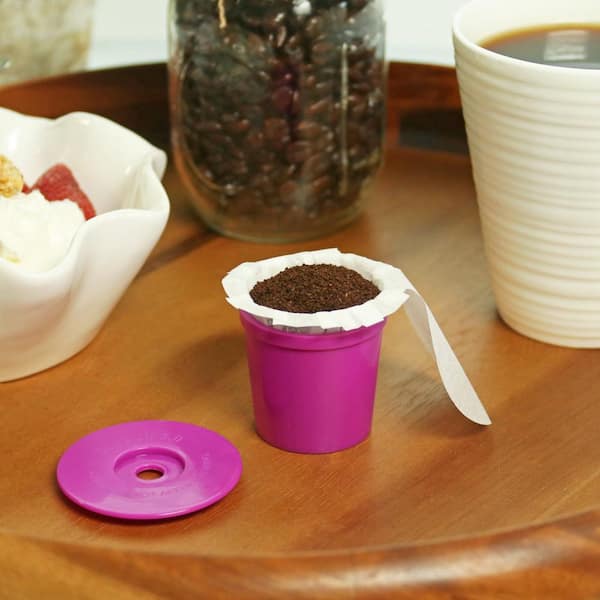Perfect Pod EZ-Cup 2.0 Reusable K Cup Starter Kit + 325 Disposable Paper Coffee Filters