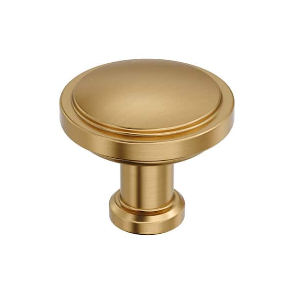 Faircrest 1-1/4 in. (32mm) Diameter Champagne Bronze Classic Round Cabinet Knob