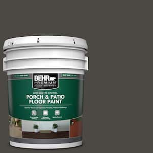 5 gal. #780F-7 Stealth Jet Low-Lustre Enamel Interior/Exterior Porch and Patio Floor Paint