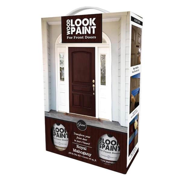 Wood Look Paint 16 oz. Royal Mahogany Front Door Kit