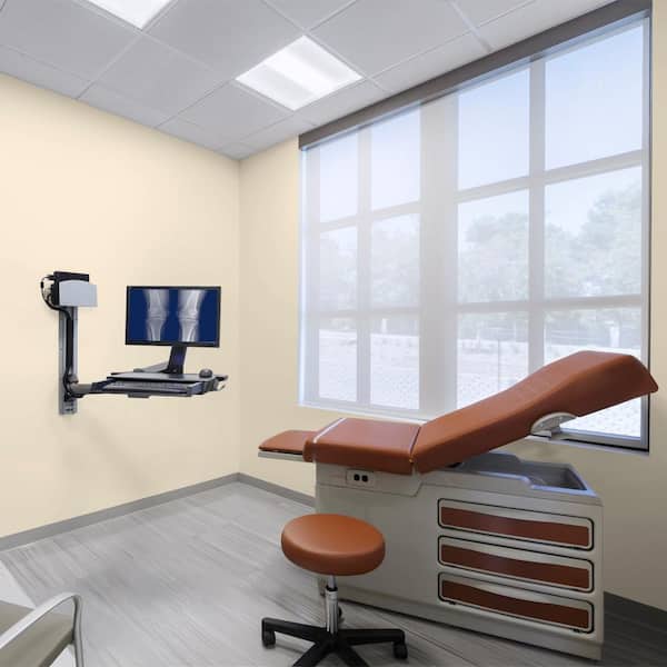 1 gal. #360E-1 Creme Brulee Dead Flat Interior Paint