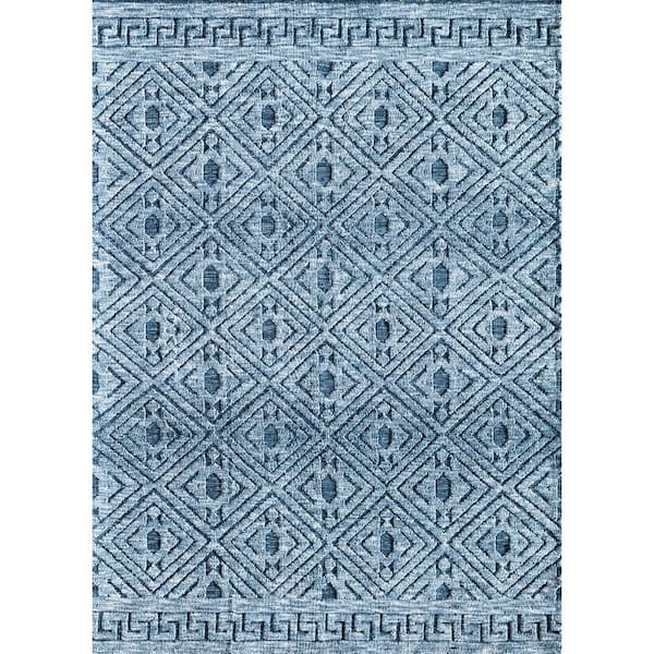 Infinite Sea 8 ft. x 10 ft. Indoor Area Rug