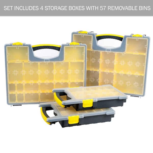Storage Case Plastic Storage Box Organizer Small Packaging Holder