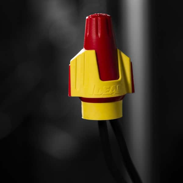 プロフレックス20＆ファイバーワイズ IDEAL Twister ProFLEX Red/Yellow Wire Connector, Bag of 20