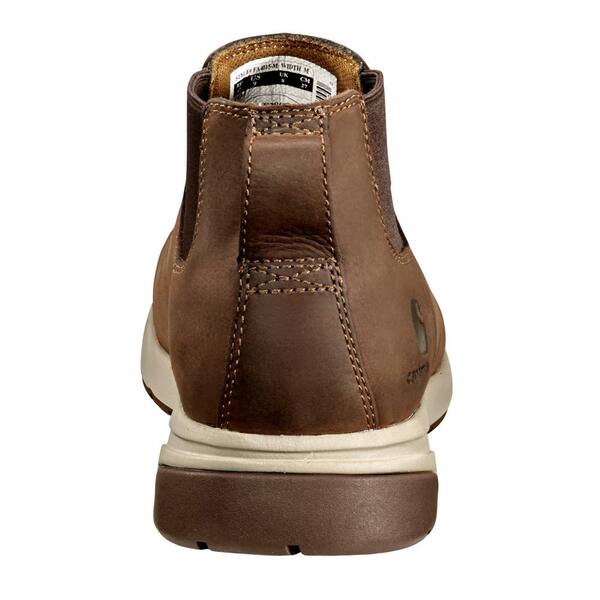 Men's Force 4 in. Romeo Brown Nano Toe Work Boot (9.5W)