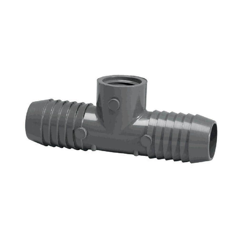 Pvc Zip Guide Insert Orbit 1 in. x 3/4 in. PVC Poly Insert I x I x FPT Tee 1402131RMC - The ...