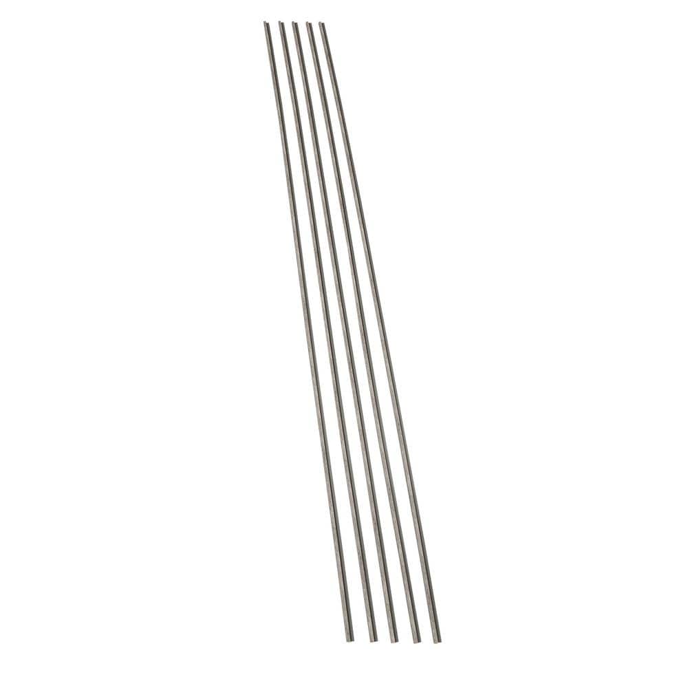 PALISADE Silver Lake 94 in. Vinyl Backsplash Accessory J Trim(5Pack