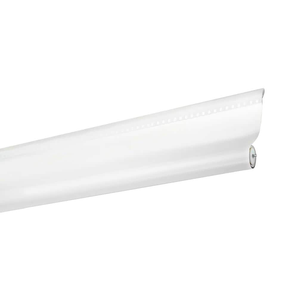 White Cordless Vinyl Room Darkening Window Shade