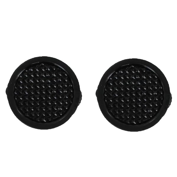 EVIDECO French home goods Black Metal Round Curtain Tie Back (Set of 2)