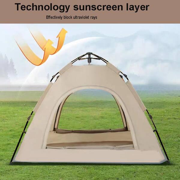 Camping Dome Tent Waterproof Spacious Portable Backpack Tent Suitable for Outdoor Camping or Hiking