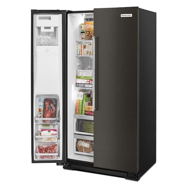 SALE NEW KITCHENAID 36 IN. W 22.6 CU. FT. SIDE BY SIDE REFRIGERATOR