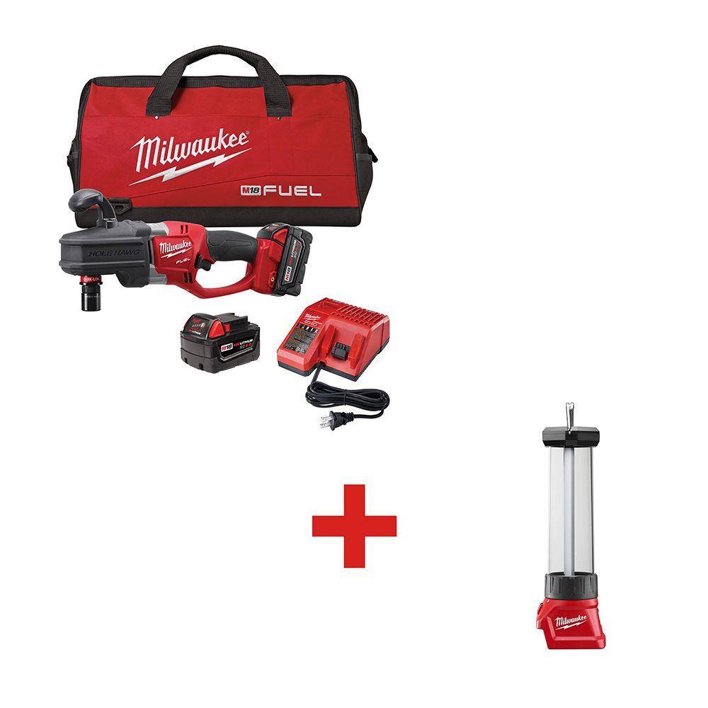 Milwaukee M18 FUEL 18V Brushless Hole Hawg 1/2 in. Right Angle Drill