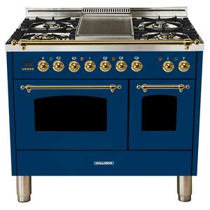 hallman 40 dual fuel range