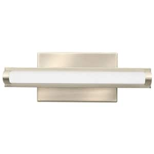 Contemporary Arrow Brushed Nickel 3K LED Vanity Light