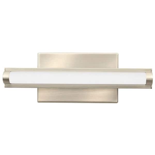 Lithonia Lighting Contemporary Arrow Brushed Nickel 3K LED Vanity Light