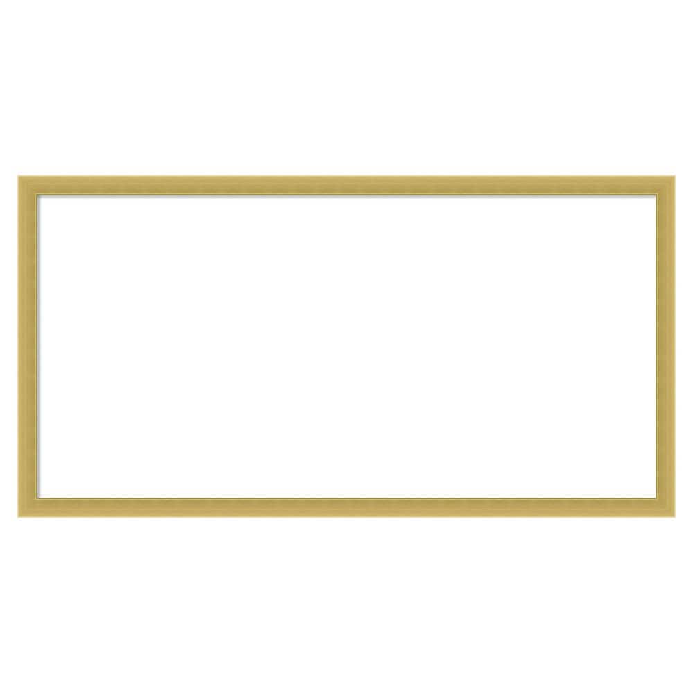 Svelte Polished Gold 25 in. x 13 in. Wood Framed Dry Erase Magnetic Memo Board price history on PriceWatchPro