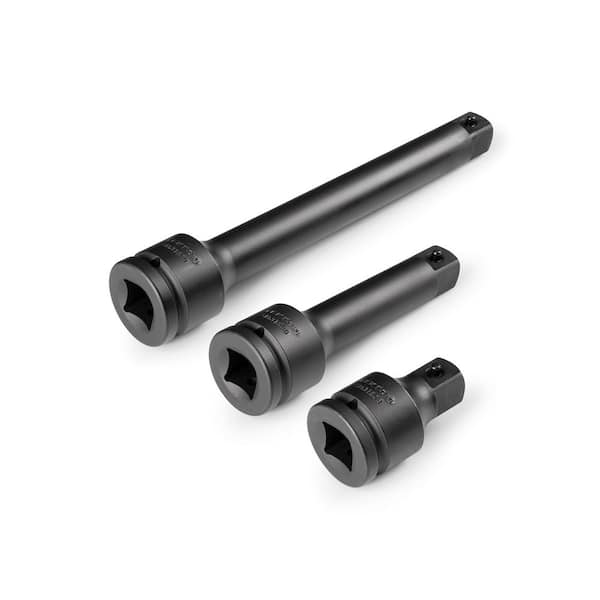 3/4 in. Drive Extension Set, 3-Piece (Pin Detent)