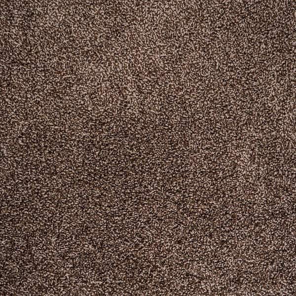 TrafficMaster Field Day Brown Residential 18 in. x 18 Peel and Stick Carpet Tile (10 Tiles/Case) 22.50 sq. ft.