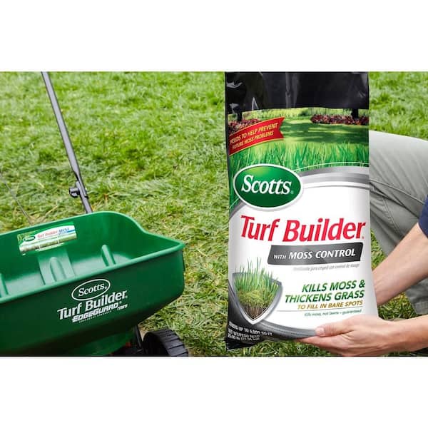 Scotts Turf Builder 25 lbs. 5,000 sq. ft. Lawn Fertilizer with Moss Control