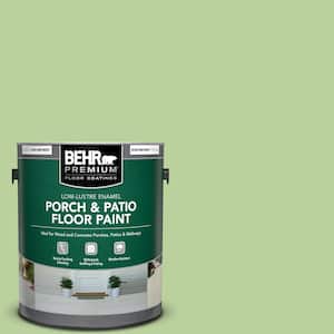 1 gal. #P380-4 Four Leaf Clover Low-Lustre Enamel Interior/Exterior Porch and Patio Floor Paint